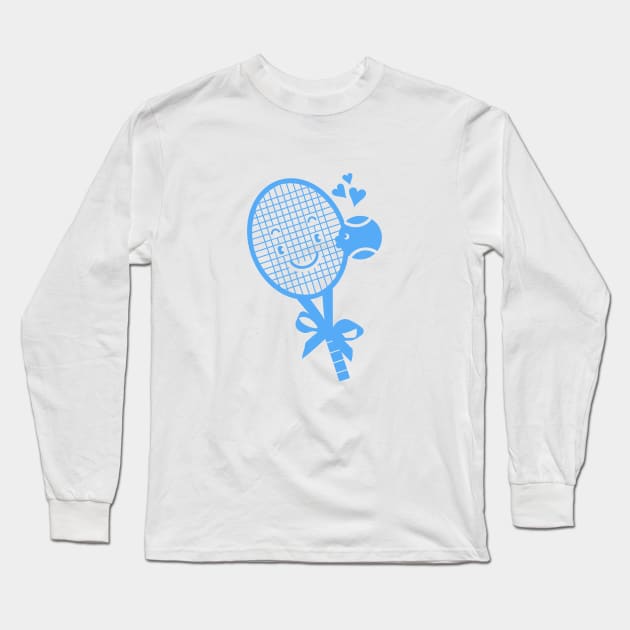 I Love Tennis Long Sleeve T-Shirt by AdrianaStore